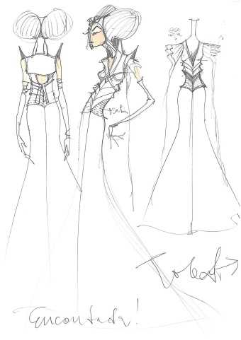 Vestido bruja