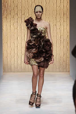 Christian Siriano 1961 FW09 New York 02-19-09